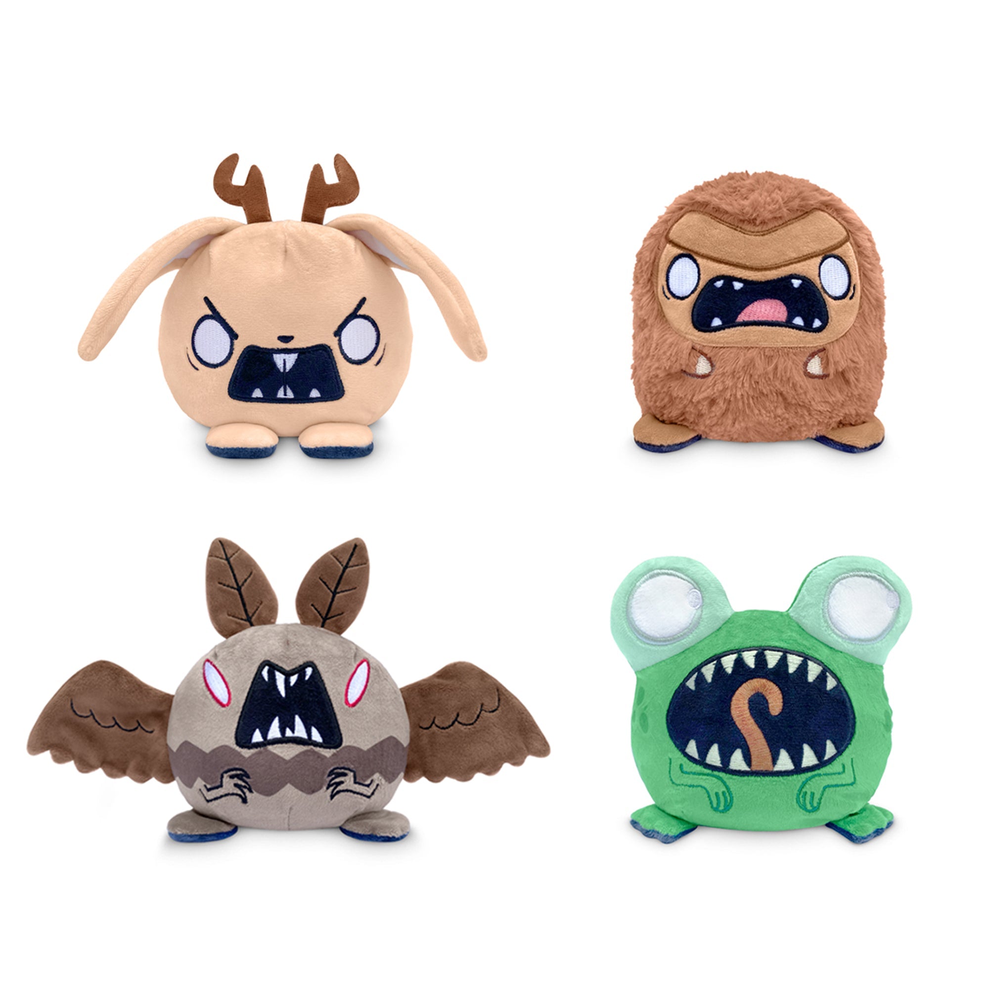 Twisted Cryptids: Base Game Reversible Plushie Set – TeeTurtle