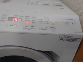 パナソニック、ドラム式洗濯機(NA-LX113A)、東京都世田谷区で分解清掃