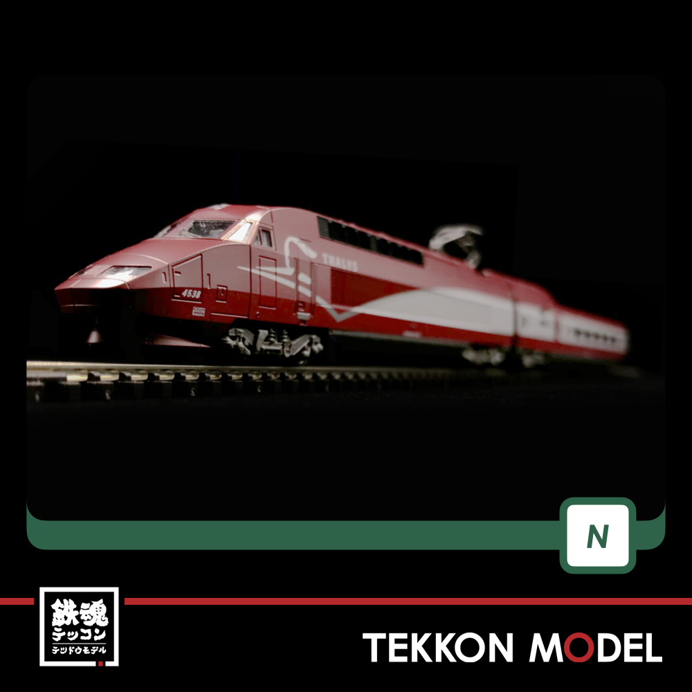 Nｹﾞｰｼﾞ KATO 10-1657 Thalys(ﾀﾘｽ) PBA 新塗装 10両ｾｯﾄ 新製品 - 鉄魂模型