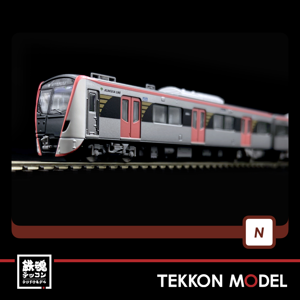 Nｹﾞｰｼﾞ ﾎﾟﾎﾟﾝﾃﾞｯﾀ POPONDETTA 6084 都営5500形 浅草線8両ｾｯﾄ - 鉄魂模型