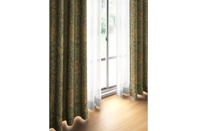 オーダーカーテン 川島織物セルコン】MM3145-MM3146 HONEYSUCKLE&TULI