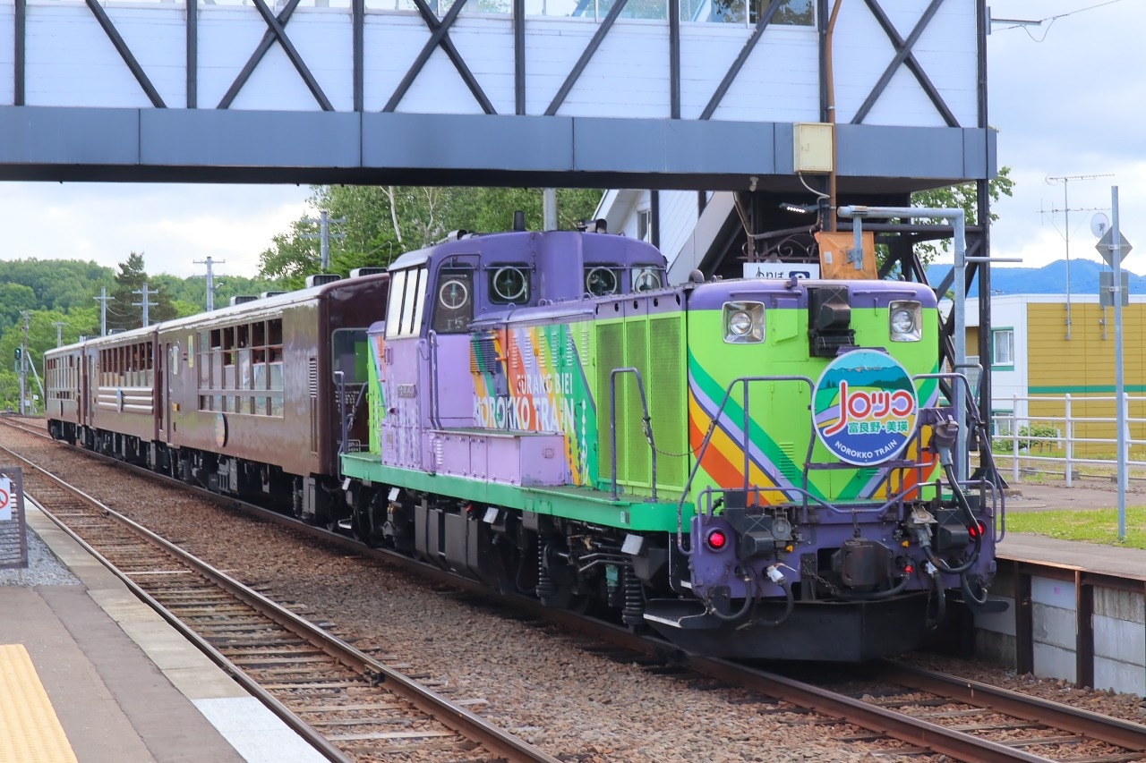 富良野2つの観光列車に乗ってきた！富良野・美瑛ノロッコ号＆フラノ