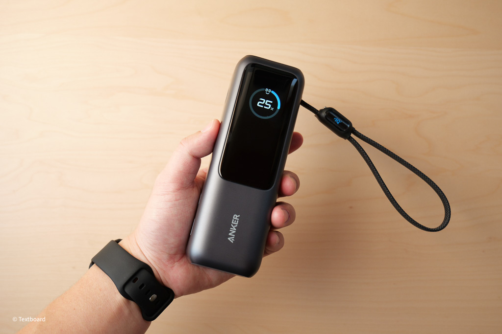Anker Power Bank 25000mAh レビュー｜165W出力でノートPC充電にも対応