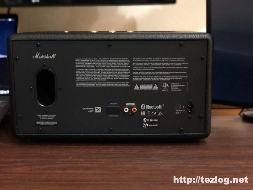 レビュー】Marshall STANMORE Ⅱ Bluetooth 。オシャレなスピーカーが