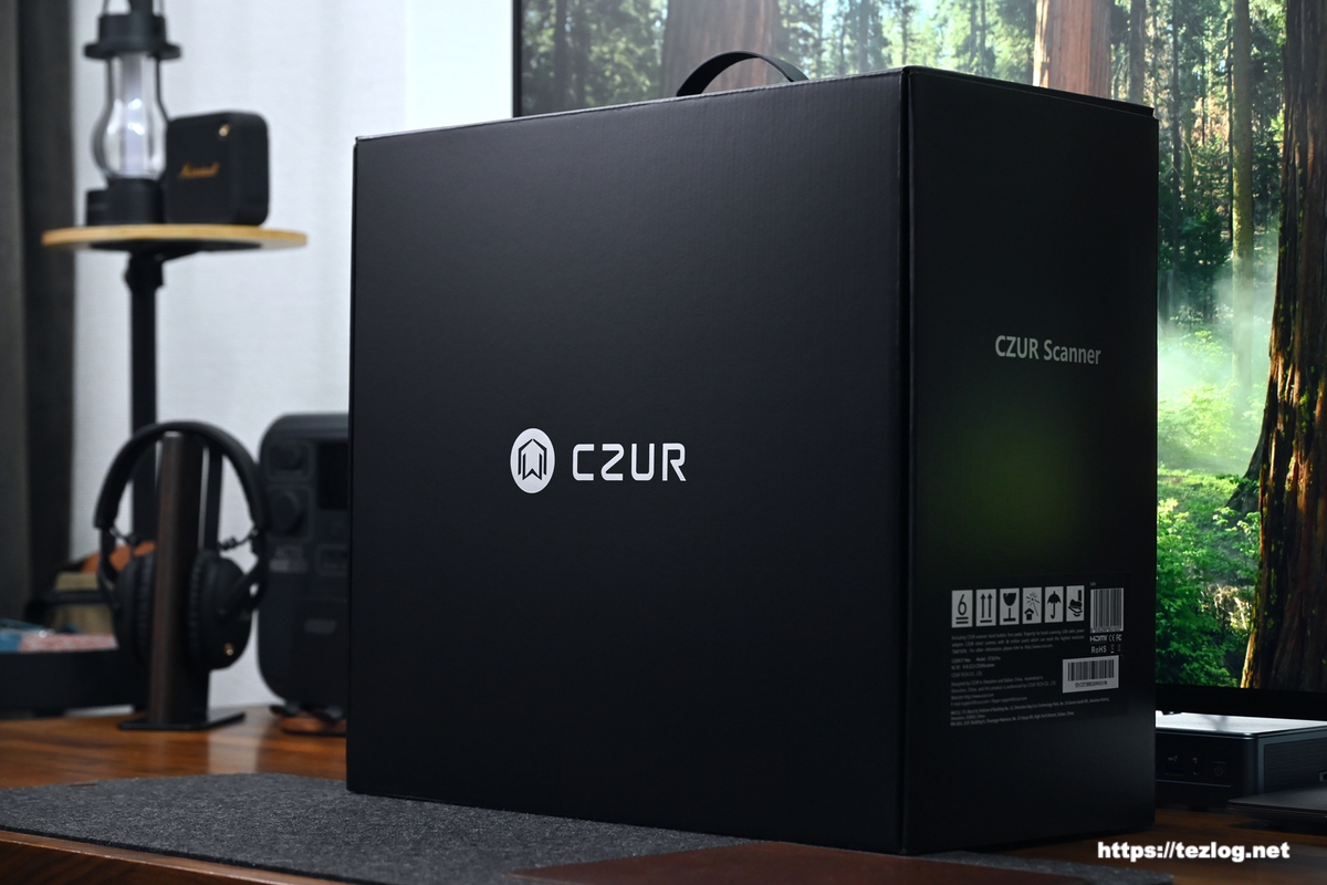 CZUR ET MAX レビュー。シリーズ最高峰の高画質非破壊スキャナー。実際