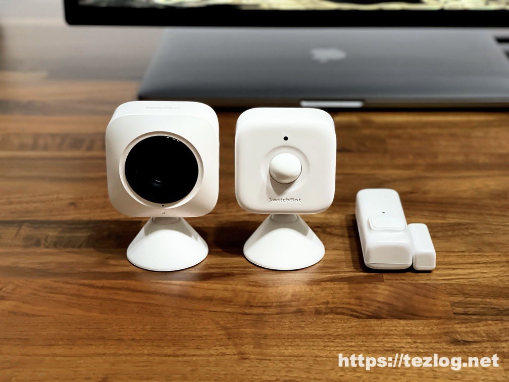 レビュー】SwitchBot 屋内カメラ・人感センサー・開閉センサー 。活用