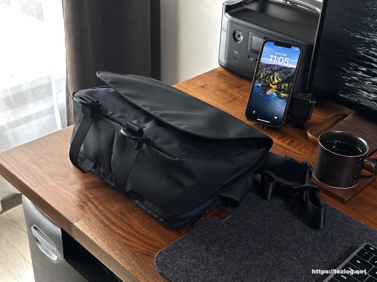 TRIDEAL TOUGH SLING MULTI BAG レビュー。ガジェットにもおすすめ