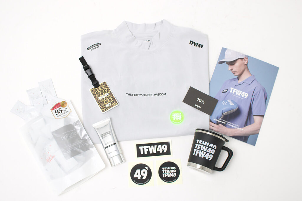 参加賞&ご協賛品 | TFW49（ティーエフダブリュー）公式サイト