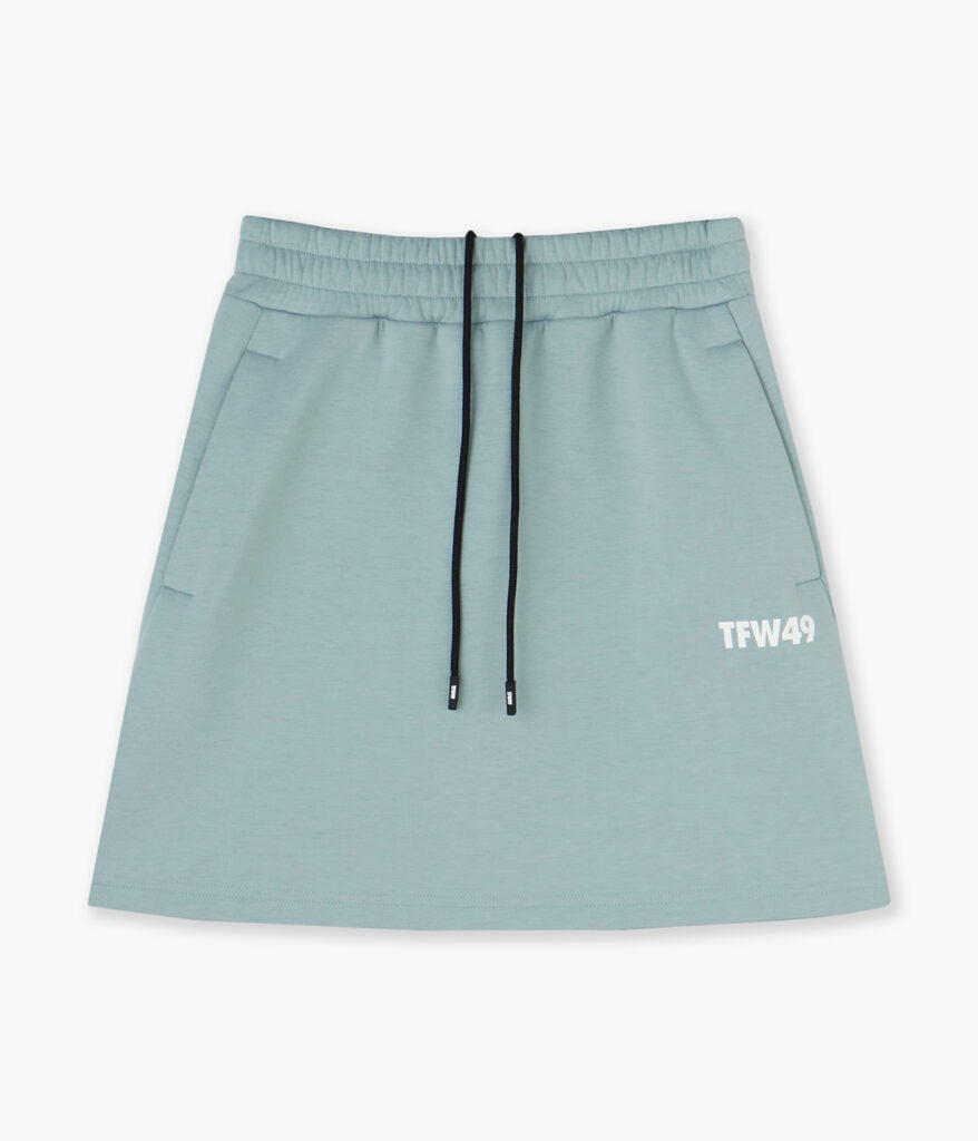 TFW40 CARDBOARD MATERIAL SKIRT グリーン M 【公式通販】