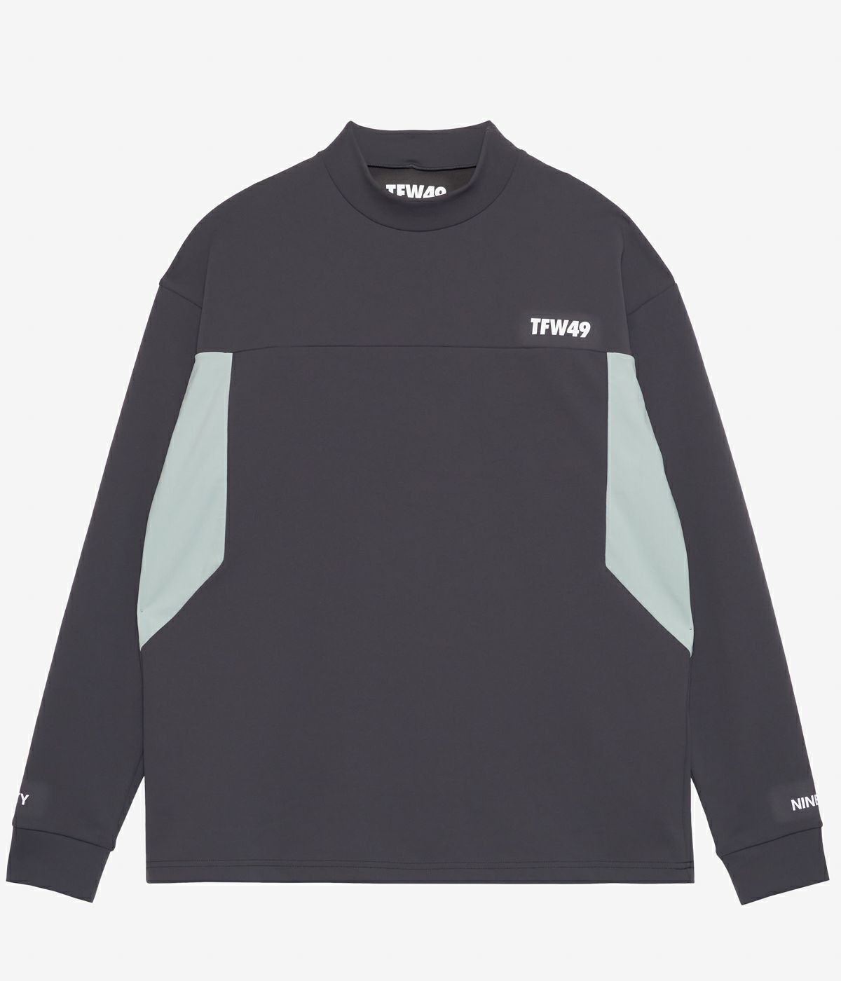 WIDE LONG SLEEVE MOCKNECK TEE | TFW49（ティーエフダブリュー