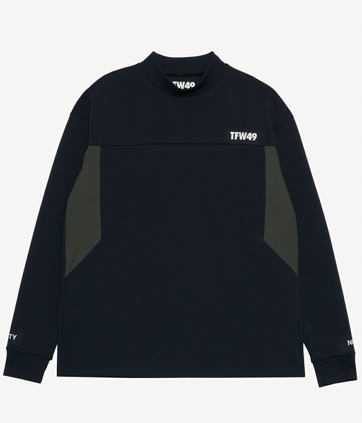 WIDE LONG SLEEVE MOCKNECK TEE | TFW49（ティーエフダブリュー