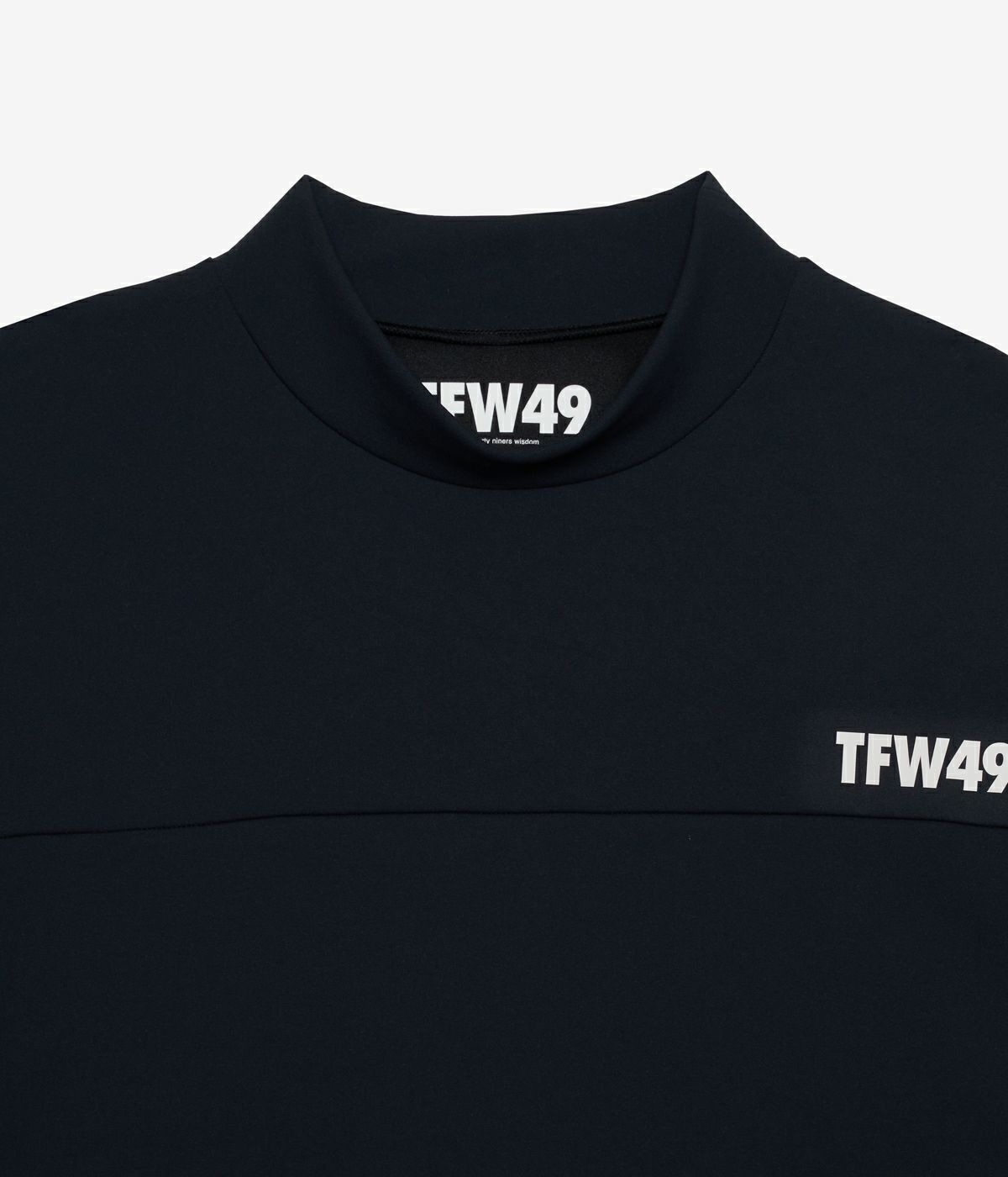 WIDE LONG SLEEVE MOCKNECK TEE | TFW49（ティーエフダブリュー