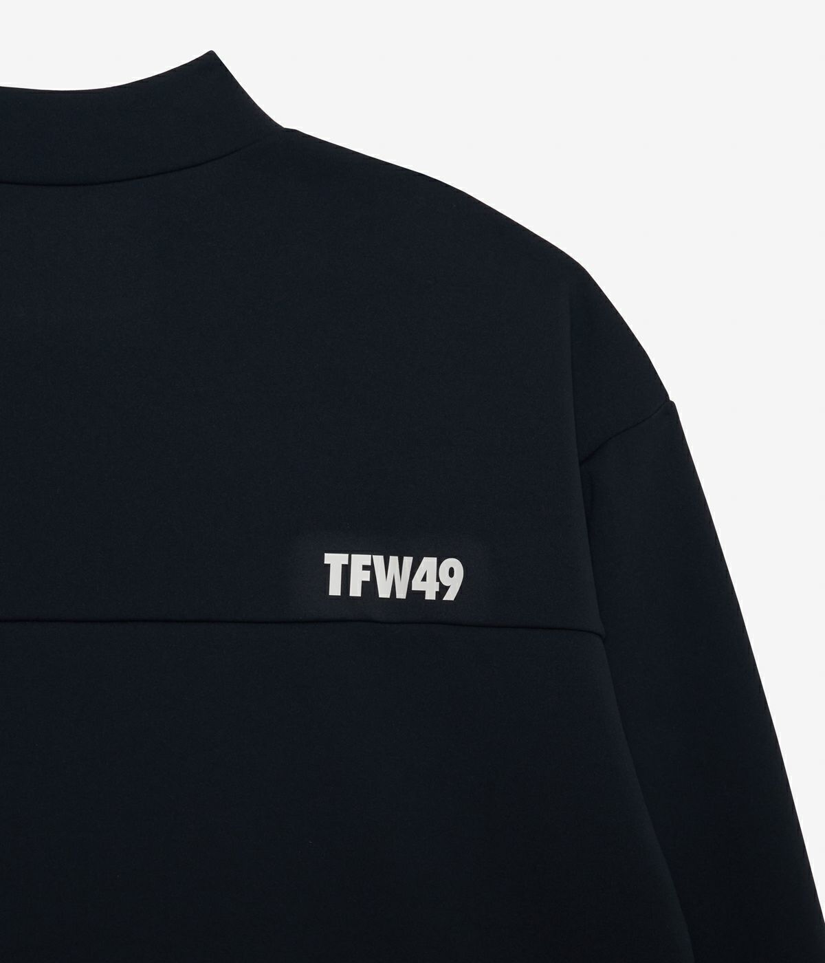 WIDE LONG SLEEVE MOCKNECK TEE | TFW49（ティーエフダブリュー