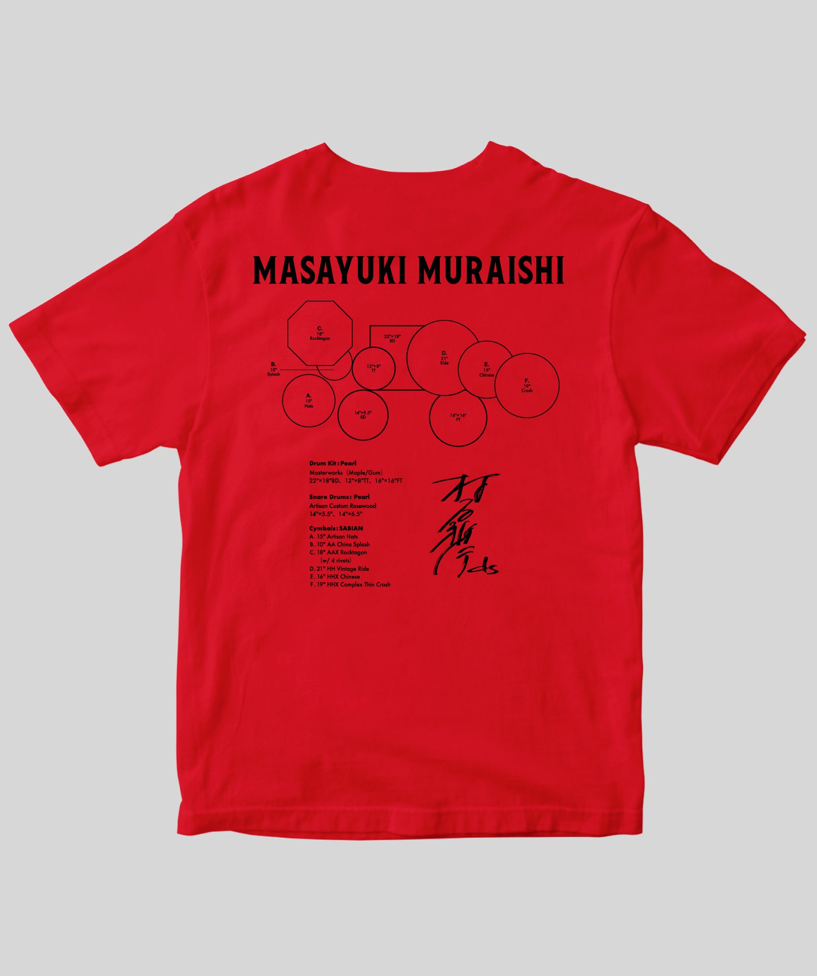 Drummer's Set Up Vol.34 村石雅行 – T-OD（株式会社リットー