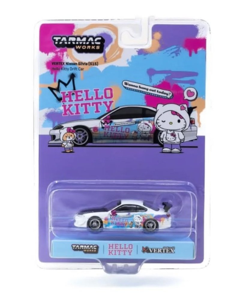 ターマックワークス 1／64スケール VERTEX、S15シルビア、キティ