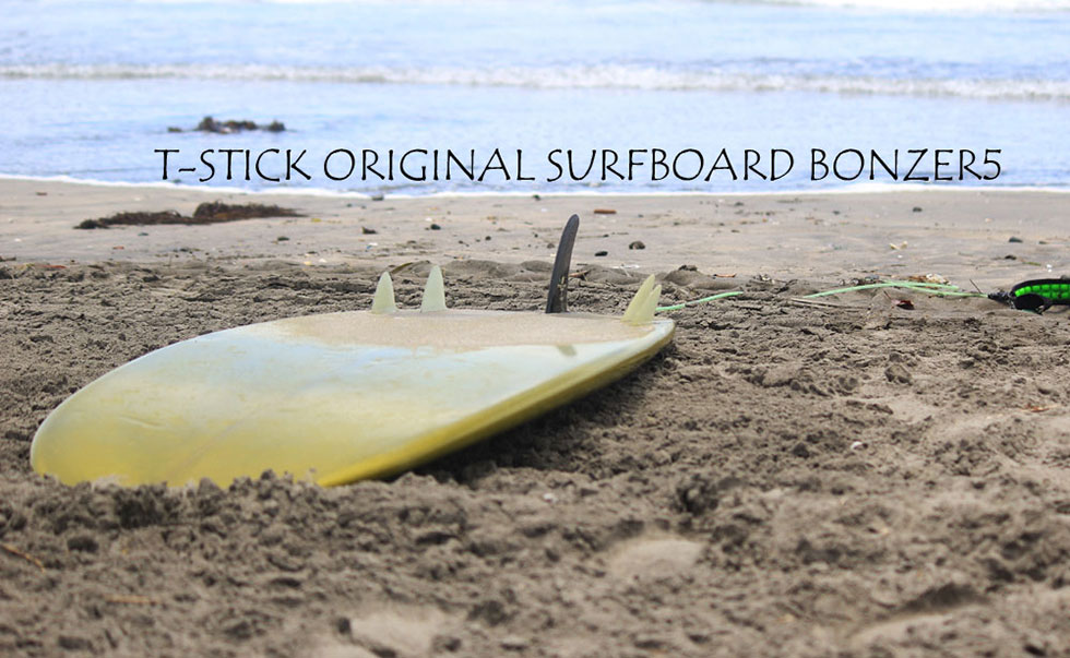 サーフボード ミッドレングス ボンザー | T-stick | 湘南 鵠沼海岸