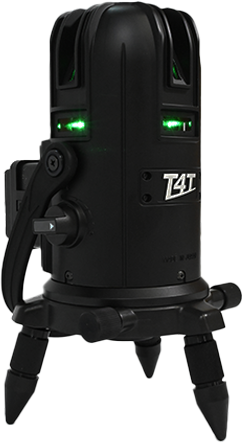 国産のフルライングリーンレーザー墨出し器「TLL-44G」｜T4Tシリーズ