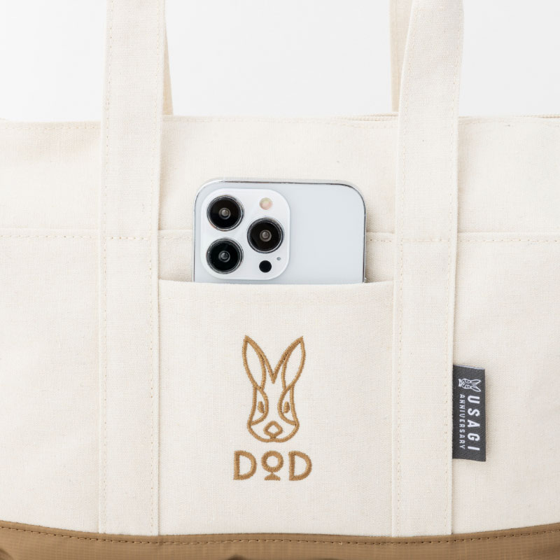 DOD USAGI YEAR ANNIVERSARY BOOK トートハコナールミニ ベージュ
