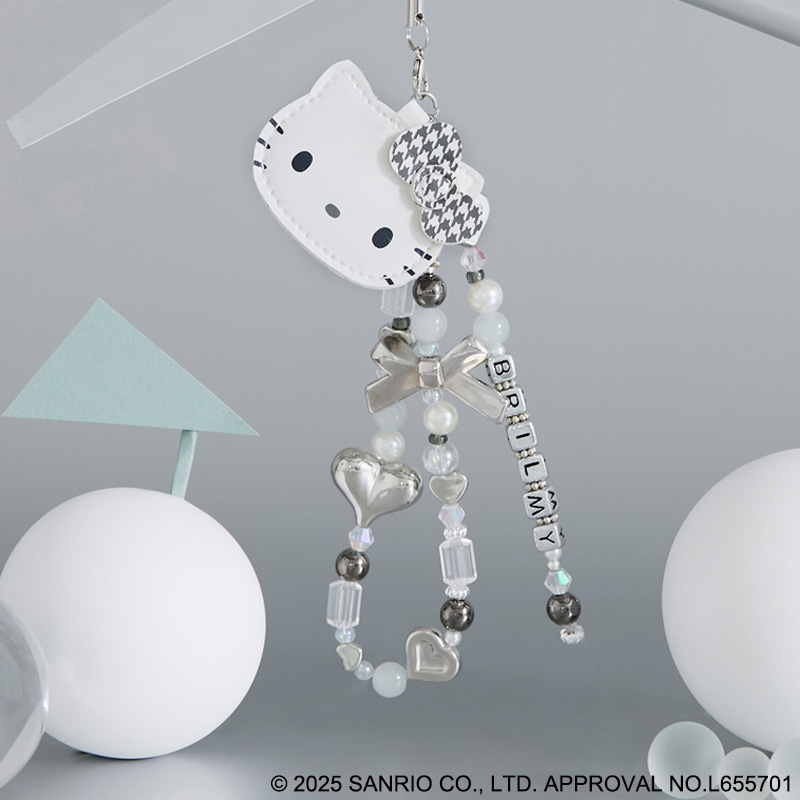 HELLO KITTY × BRILMY いつでもササッとお直しできる ミラー付きビーズ