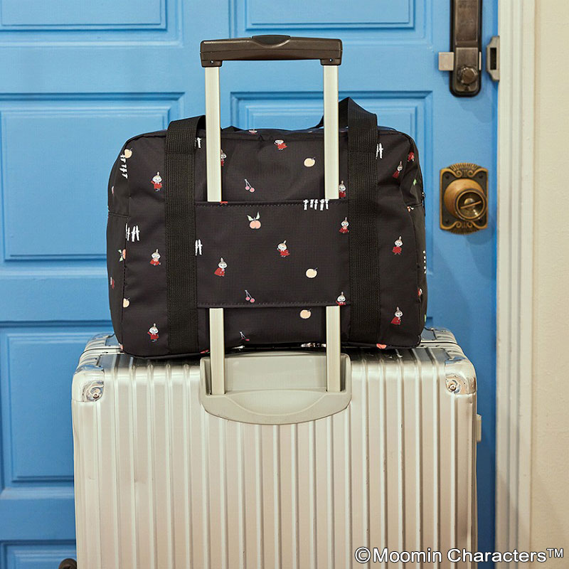 MOOMIN ボストンバッグ BOOK 大人かわいいリトルミイとニョロニョロ柄