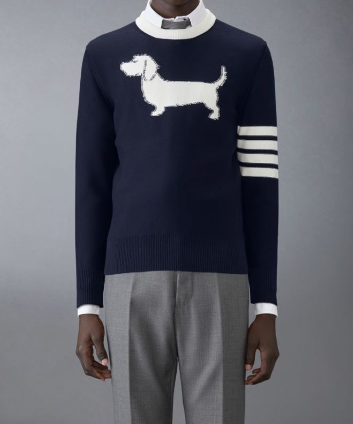 THOM BROWNE/トムブラウン_men通販 | コットン 4 BAR HECTOR プル