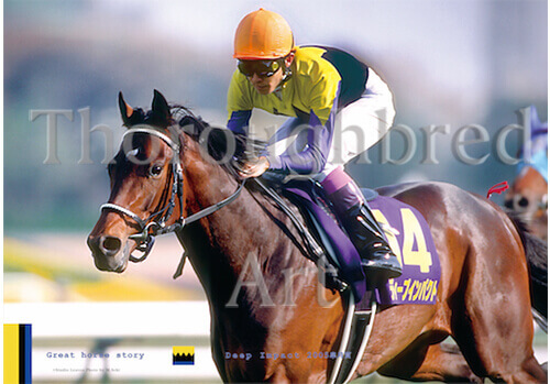 Great Horseシリーズ] ディープインパクト7枚組クリアファイルセット