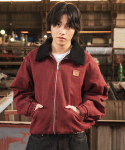 Vintage styles Heart logo Duck Boa Jacket – That's life online store