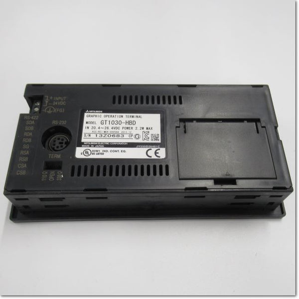 Japan (A)Unused,GT1030-HBD GOT本体 4.5型 STNモノクロ液晶 バック