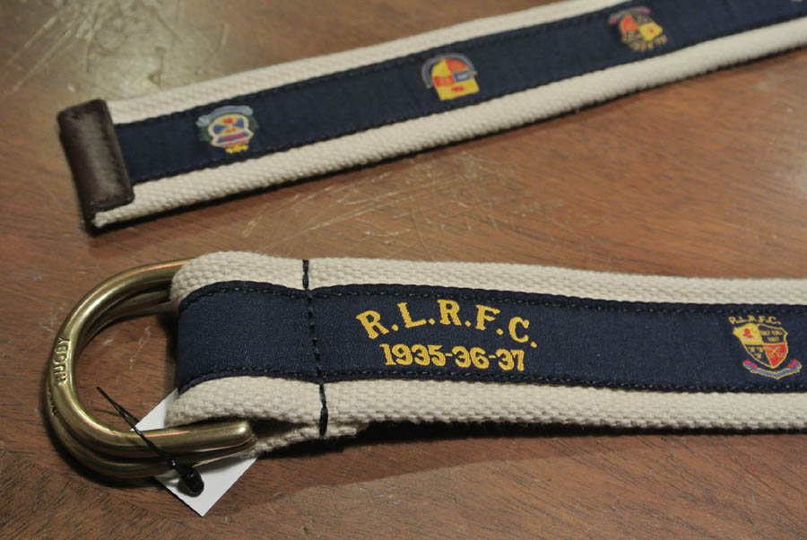 RUGBYラグビーラルフローレン コットン+ナイロン クレスト刺繍ダブル