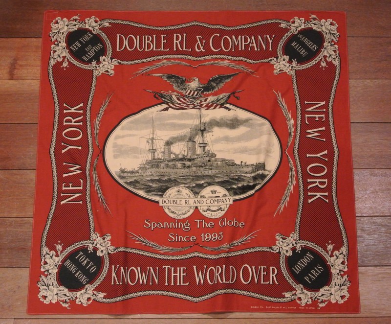 クリックポスト170円も可】 RRL ダブルアールエル ブッカルー スカーフ