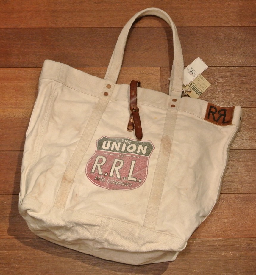 RRL ダブルアールエルキャンバス トートバッグ 新品 - 7th