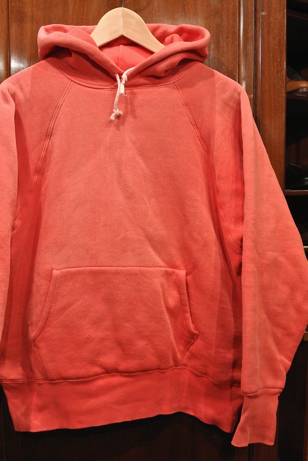 VTG/USED) 50-60s ダブルフェイス スウェットパーカー 赤/L ビンテージ