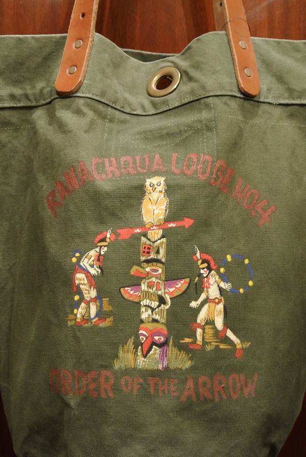 USED/REMAKE U.S ARMY リメイク トートバッグ 中古 ビンテージ 古着 - 7th