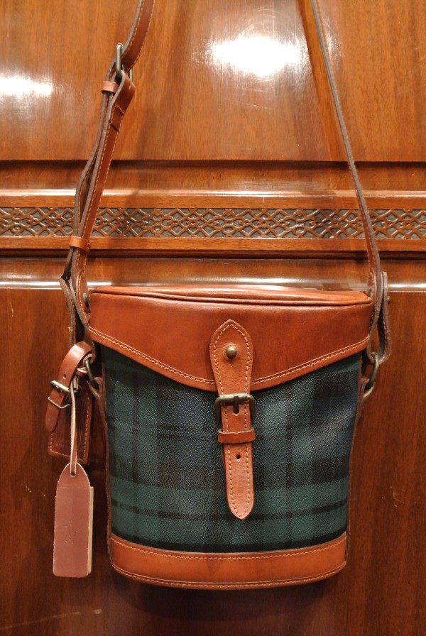 EXCELLENT USED) 90s ポロラルフローレン PVC×レザー ショルダーバッグ