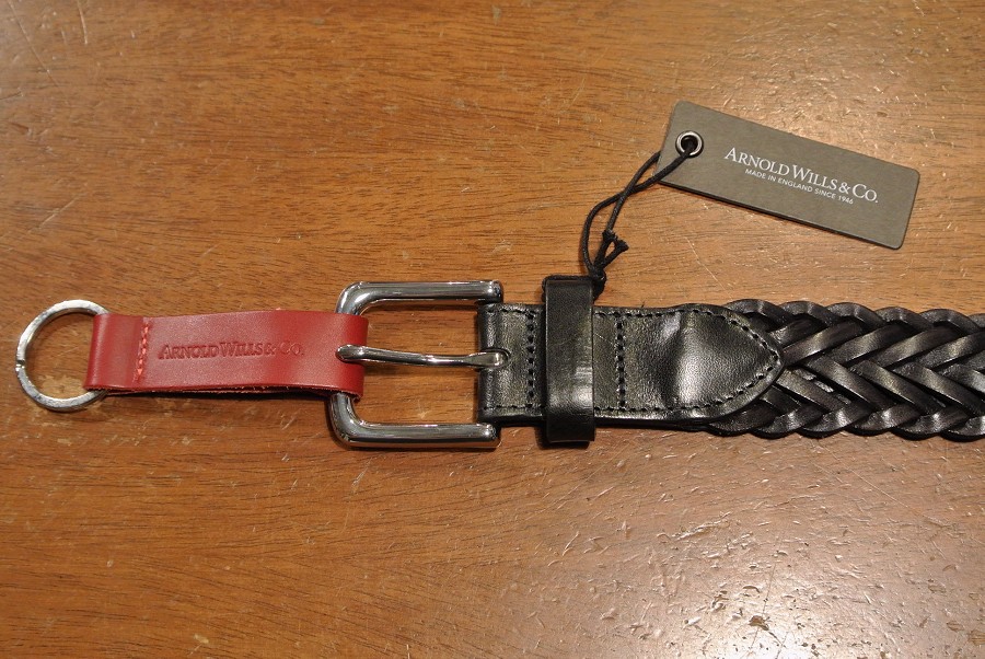 ARNOLD WILLS（アーノルド ウィルス）レザーメッシュベルト