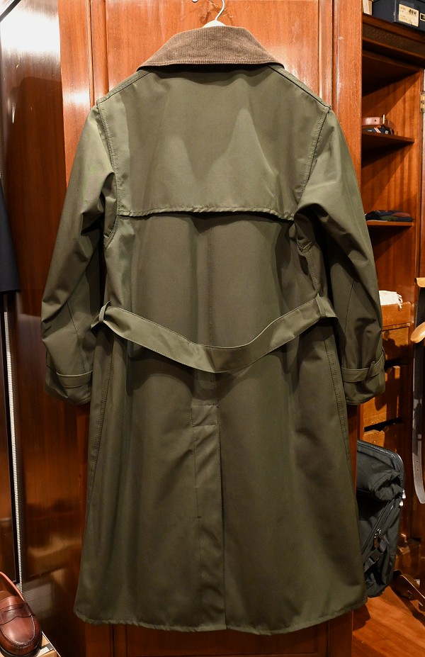 Barbour WHITLEY 2LAYER TRENCH COAT バブアー トレンチコート (SAGE
