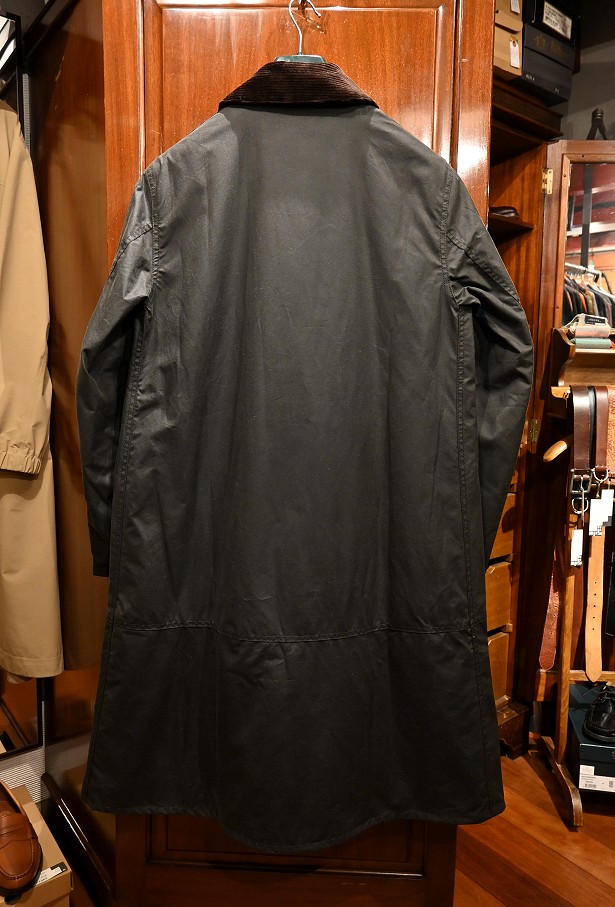 タグ付き新品 Barbour バブアーSINGLE BREASTED COAT シングルブレス