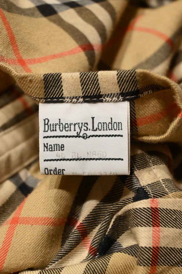 VTG/USED Burberrys バーバリー ベルテッド バルマカーンコート 