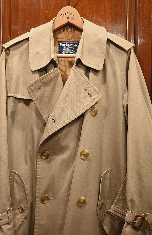 80s VTG/USED Burberry バーバリー TRENCH21 