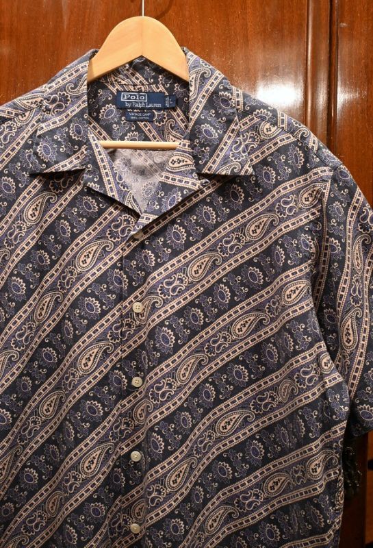 クリックポスト198円も可】(VTG/USED) '90s Polo Ralphlauren ポロ