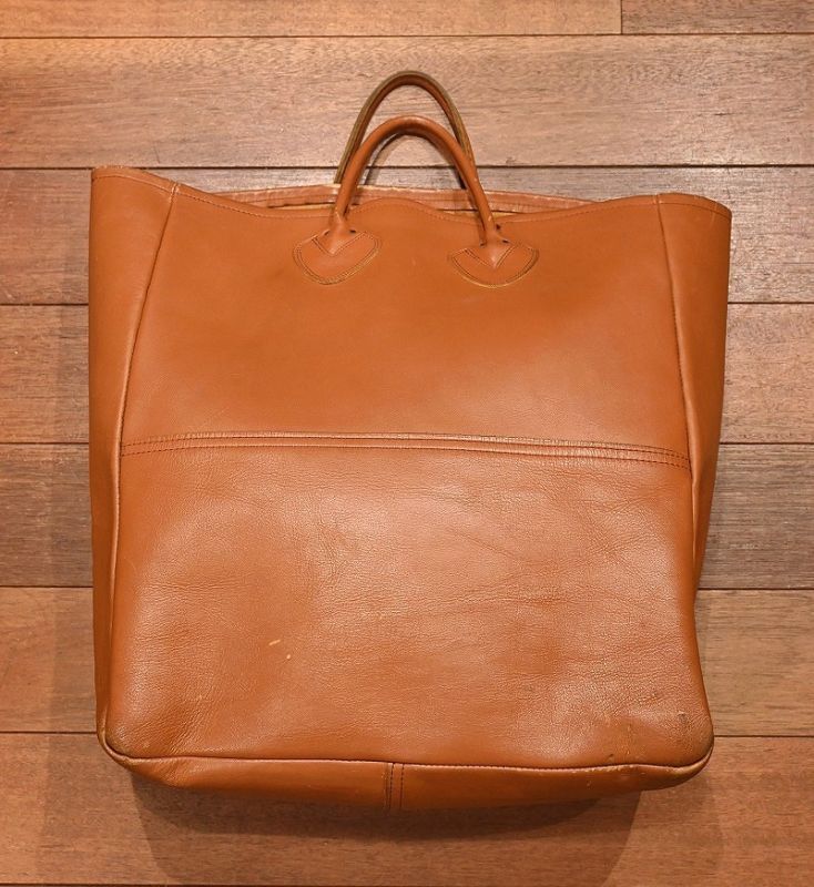 80s VTG/USED L.L Bean L.Lビーン レザートートバッグ (41×36×15cm