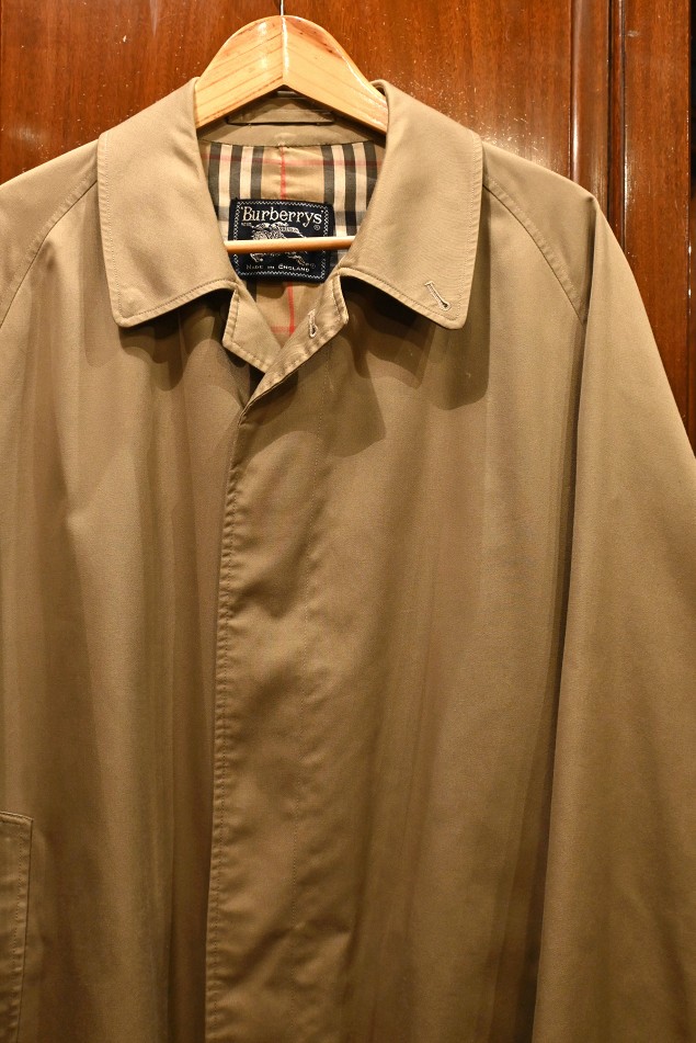 70s VTG/USED Burberrys バーバリー バルマカーンコート 