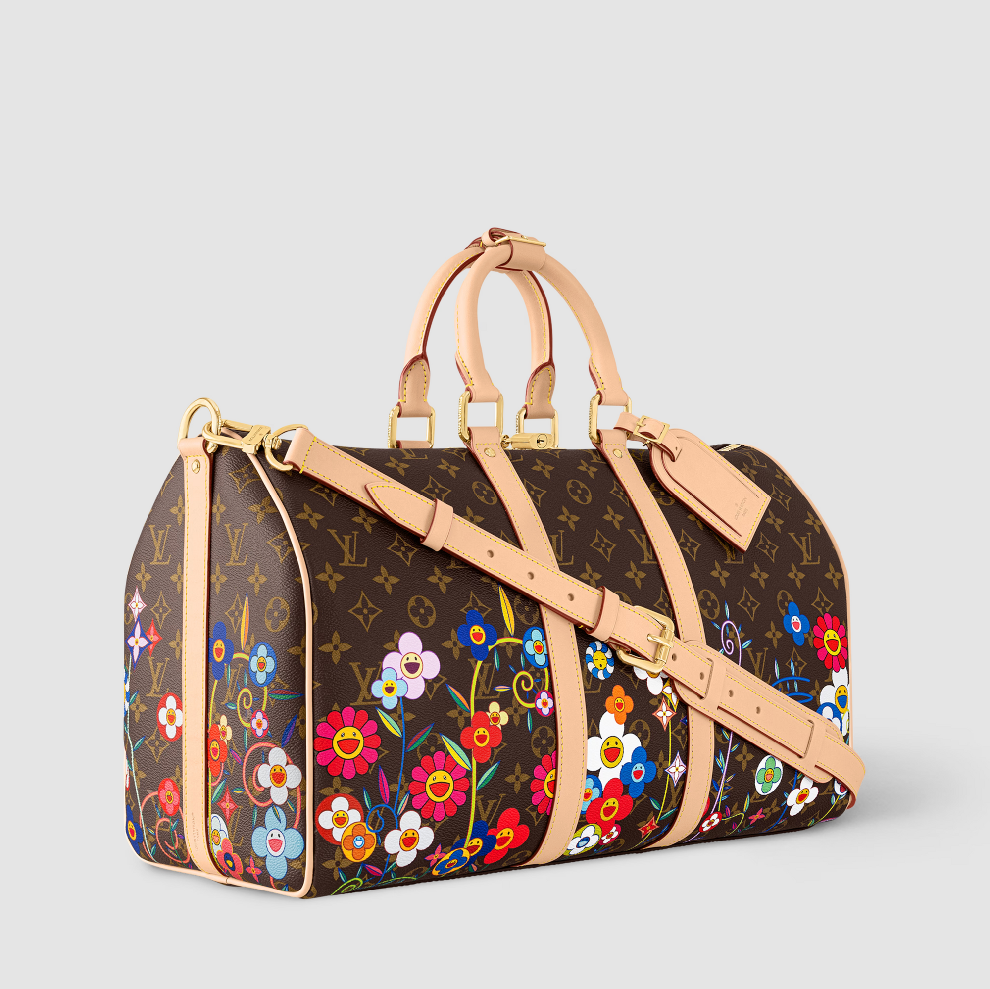 Louis Vuitton LV x TM Keepall Bandoulière 45 LV x TM M14182– TC