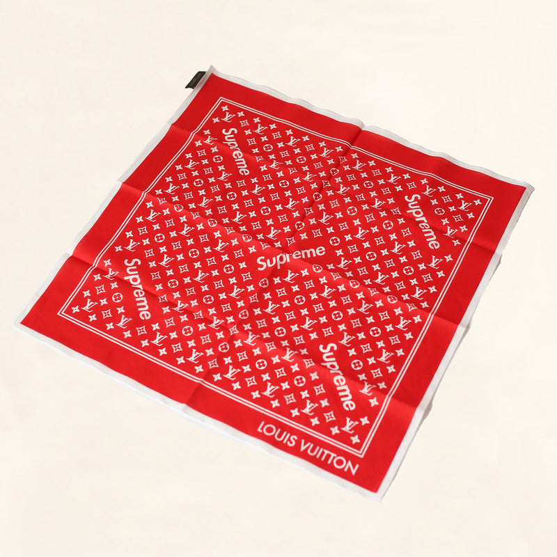 Louis Vuitton | Supreme Bandana | Red– TC