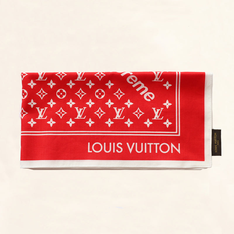 Louis Vuitton | Supreme Bandana | Red– TC