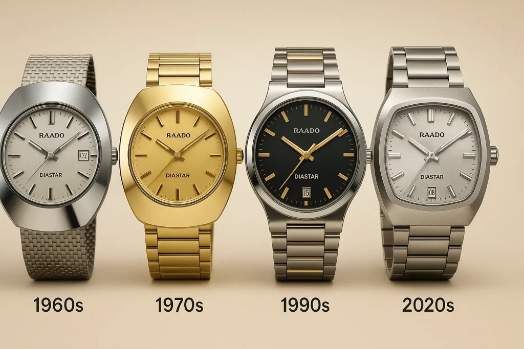 ラドー ダイヤスターの歴代モデルの魅力と進化をわかりやすく解説