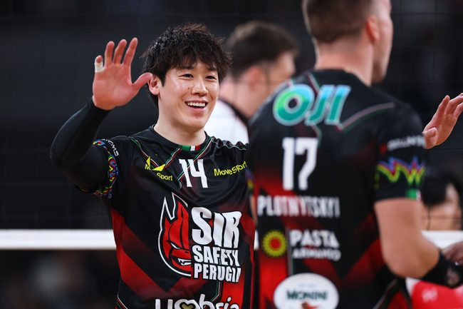 石川祐希所属ペルージャに意外な事実 監督「到着したばかりで…」異例来