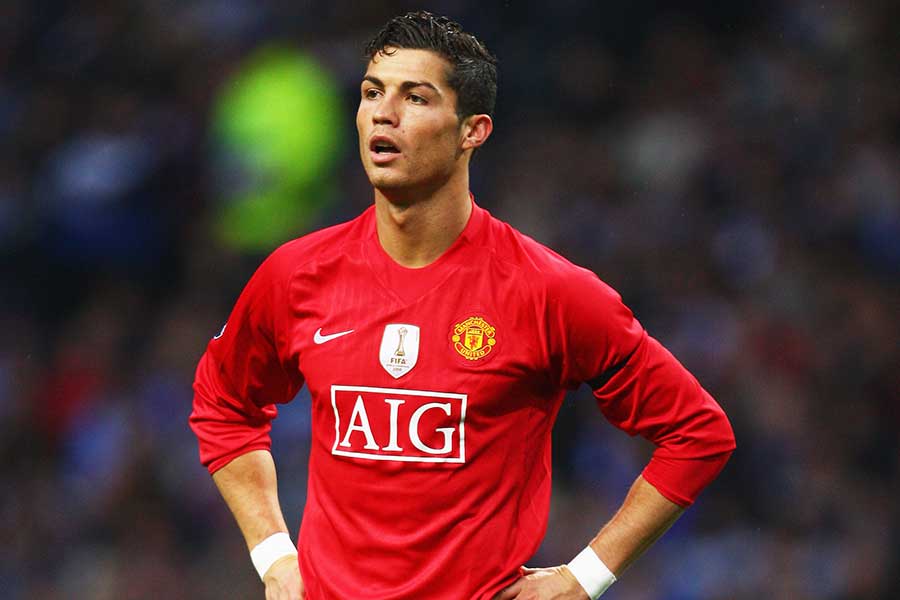 希少品】2007-09 マンチェスター・U ♯7 C・ロナウド2XL 希少品】2007