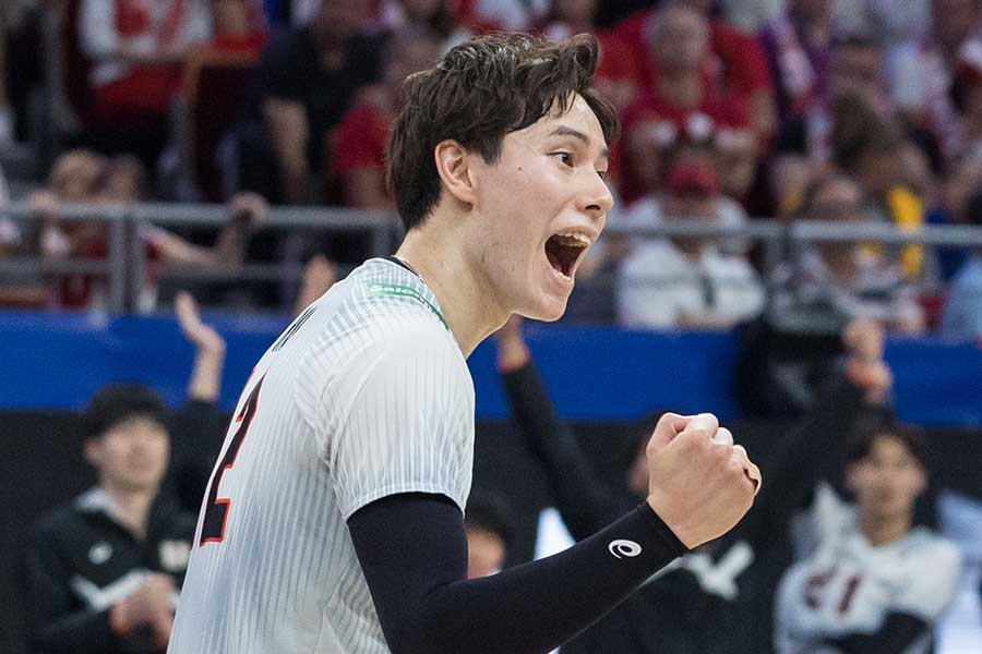 バレー高橋藍の所属チームSNSに