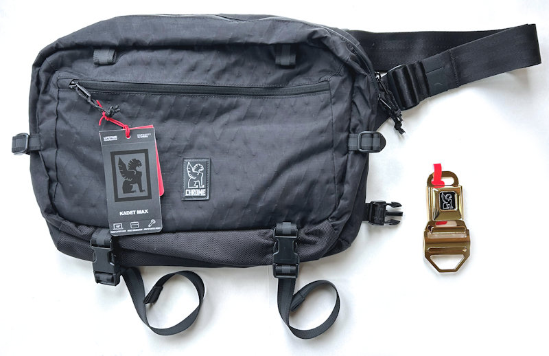 Chrome Industries Kadet Max crossbody sling bag review